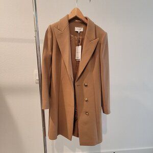 Harlow Crombie Coat by Reiss
